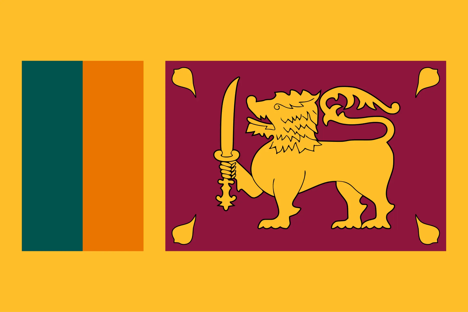 Sri Lanka flag